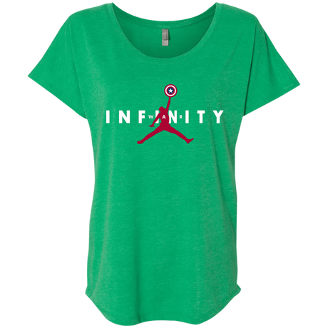 T-Shirts Envy / X-Small Infinity Air Triblend Dolman Sleeve