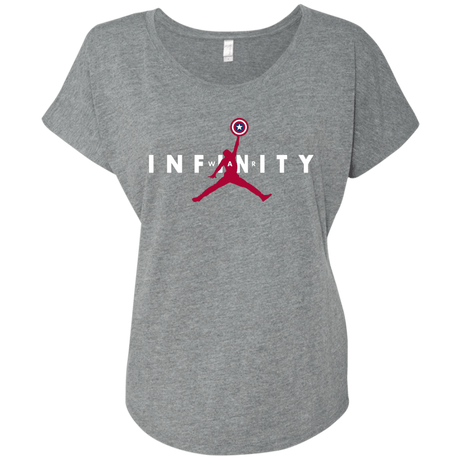 T-Shirts Premium Heather / X-Small Infinity Air Triblend Dolman Sleeve