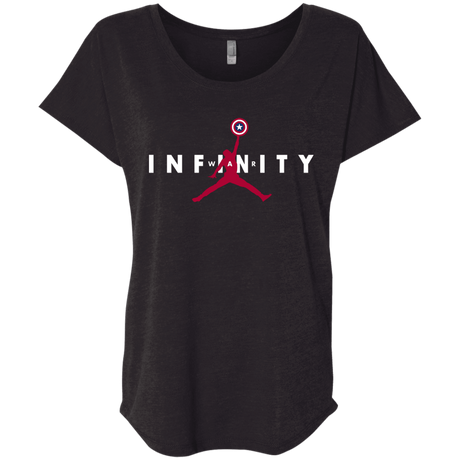 T-Shirts Vintage Black / X-Small Infinity Air Triblend Dolman Sleeve