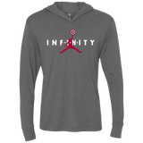 T-Shirts Premium Heather / X-Small Infinity Air Triblend Long Sleeve Hoodie Tee