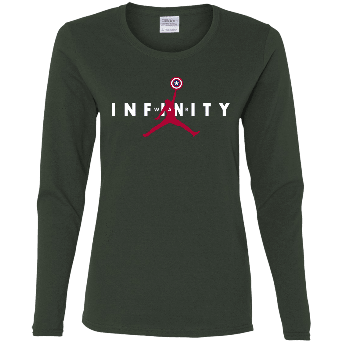 T-Shirts Forest / S Infinity Air Women's Long Sleeve T-Shirt