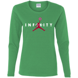 T-Shirts Irish Green / S Infinity Air Women's Long Sleeve T-Shirt