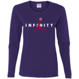 T-Shirts Purple / S Infinity Air Women's Long Sleeve T-Shirt
