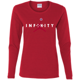 T-Shirts Red / S Infinity Air Women's Long Sleeve T-Shirt