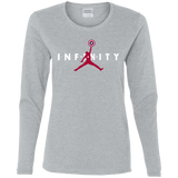T-Shirts Sport Grey / S Infinity Air Women's Long Sleeve T-Shirt