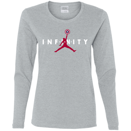 T-Shirts Sport Grey / S Infinity Air Women's Long Sleeve T-Shirt