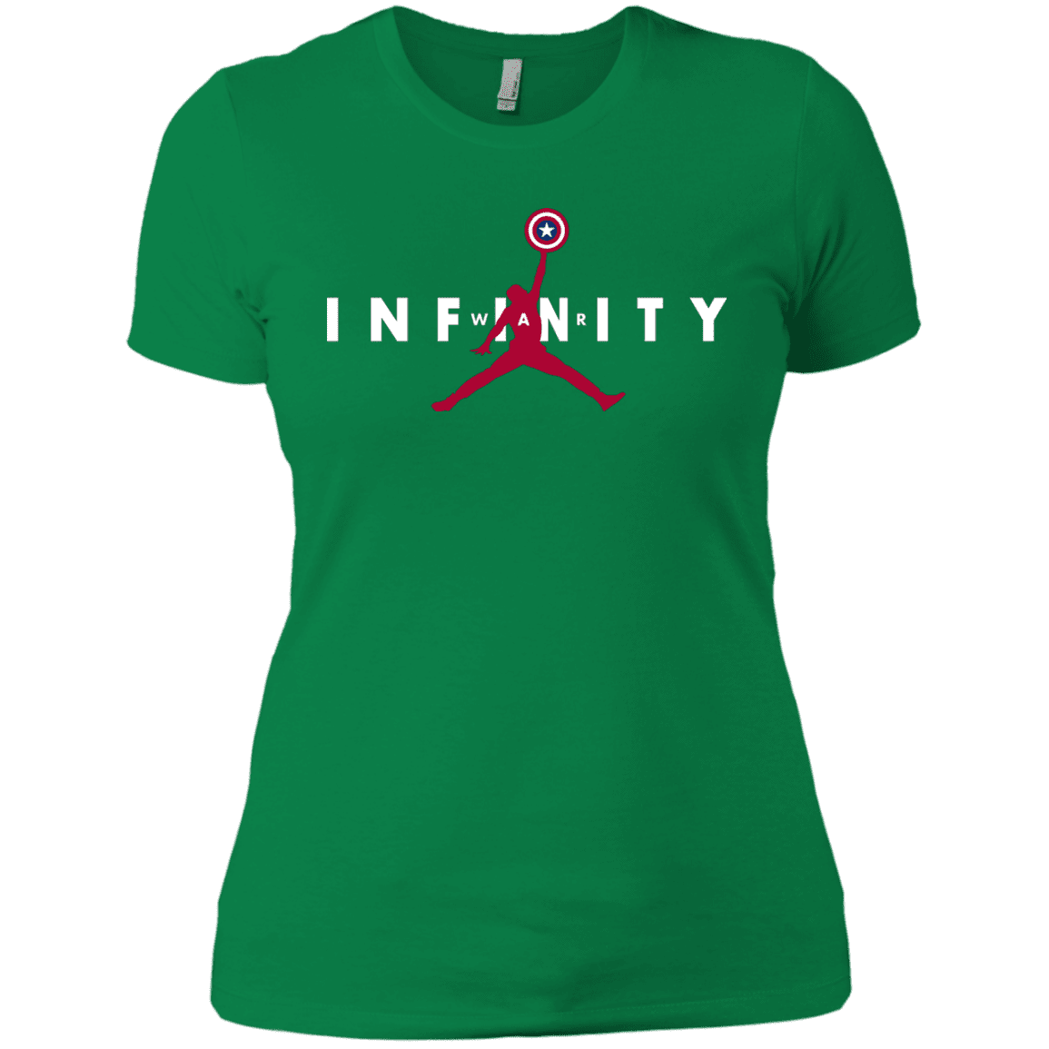 T-Shirts Kelly Green / X-Small Infinity Air Women's Premium T-Shirt