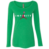 T-Shirts Envy / S Infinity Air Women's Triblend Long Sleeve Shirt