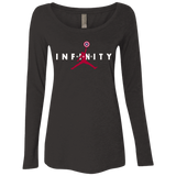 T-Shirts Vintage Black / S Infinity Air Women's Triblend Long Sleeve Shirt