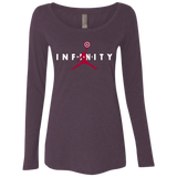 T-Shirts Vintage Purple / S Infinity Air Women's Triblend Long Sleeve Shirt