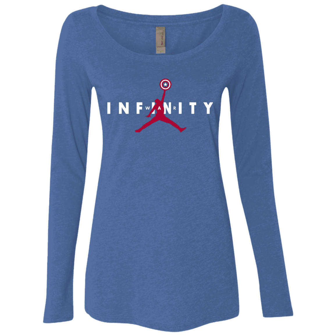 T-Shirts Vintage Royal / S Infinity Air Women's Triblend Long Sleeve Shirt