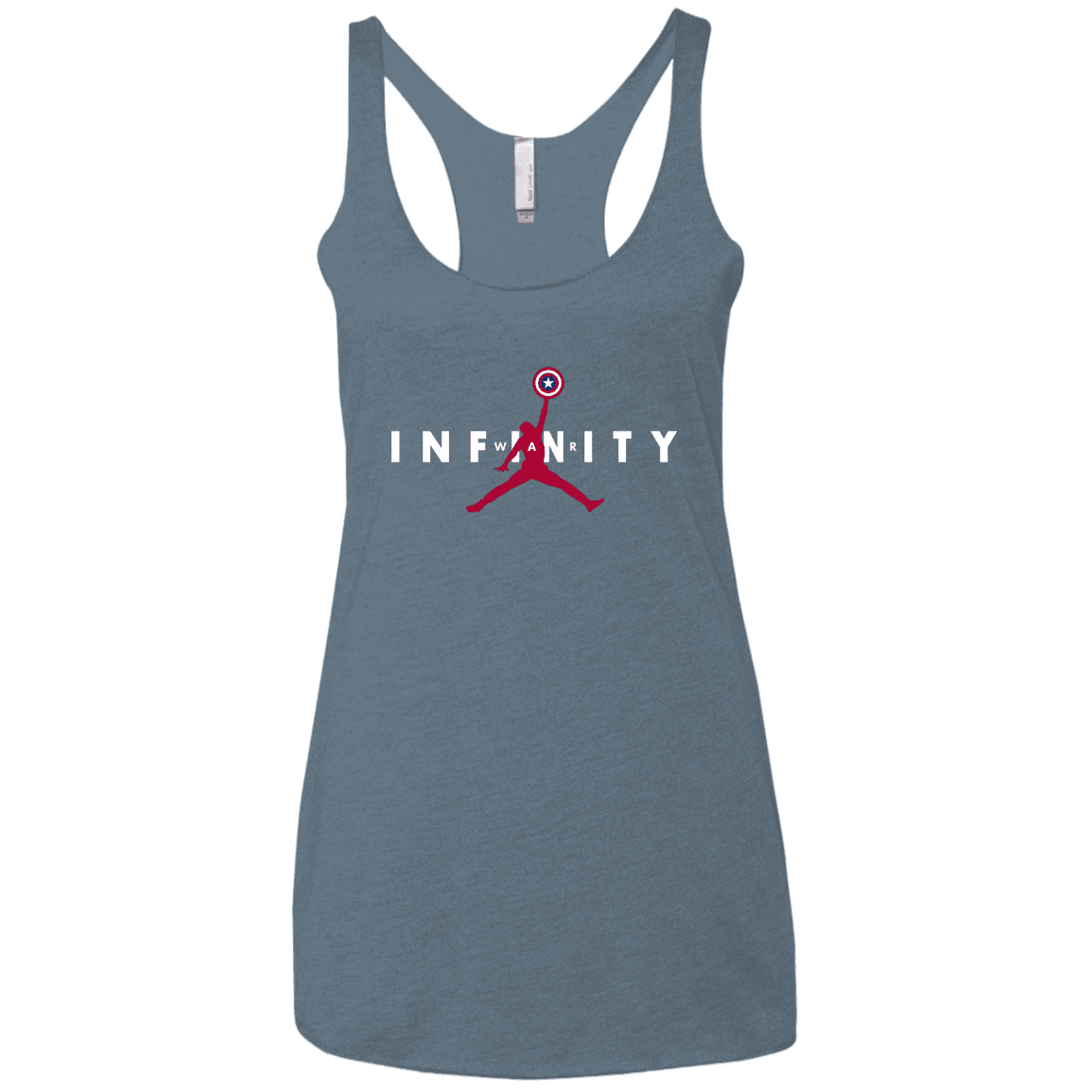 T-Shirts Indigo / X-Small Infinity Air Women's Triblend Racerback Tank