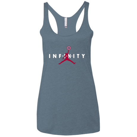 T-Shirts Indigo / X-Small Infinity Air Women's Triblend Racerback Tank