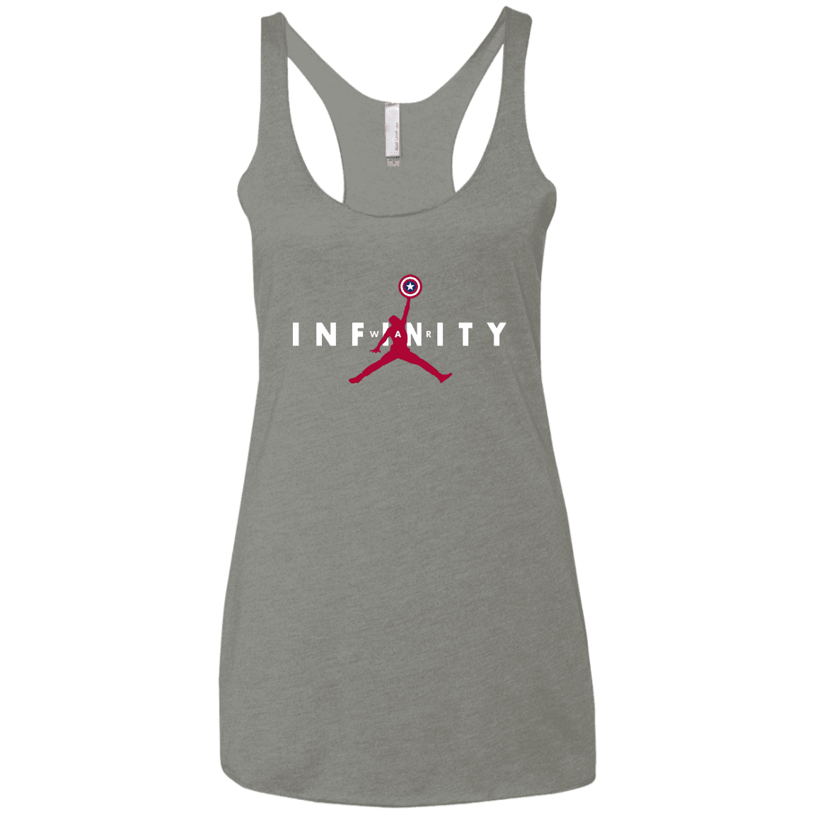 T-Shirts Venetian Grey / X-Small Infinity Air Women's Triblend Racerback Tank