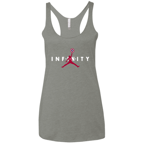 T-Shirts Venetian Grey / X-Small Infinity Air Women's Triblend Racerback Tank