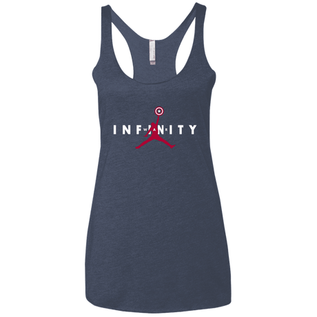 T-Shirts Vintage Navy / X-Small Infinity Air Women's Triblend Racerback Tank