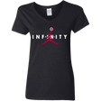 T-Shirts Black / S Infinity Air Women's V-Neck T-Shirt