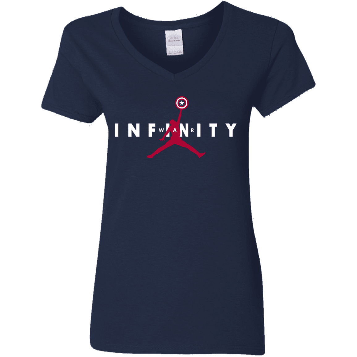 T-Shirts Navy / S Infinity Air Women's V-Neck T-Shirt