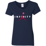 T-Shirts Navy / S Infinity Air Women's V-Neck T-Shirt