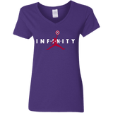 T-Shirts Purple / S Infinity Air Women's V-Neck T-Shirt