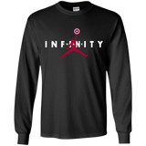T-Shirts Black / YS Infinity Air Youth Long Sleeve T-Shirt
