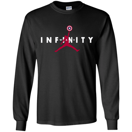 T-Shirts Black / YS Infinity Air Youth Long Sleeve T-Shirt
