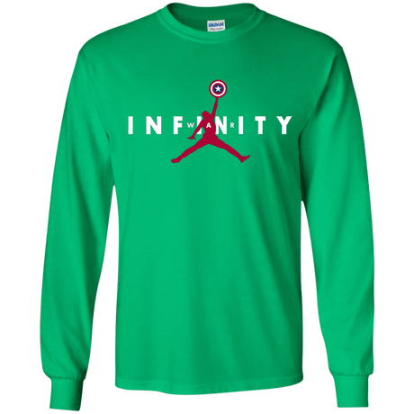 T-Shirts Irish Green / YS Infinity Air Youth Long Sleeve T-Shirt