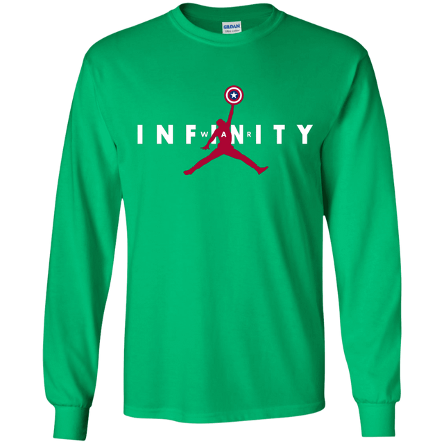 T-Shirts Irish Green / YS Infinity Air Youth Long Sleeve T-Shirt