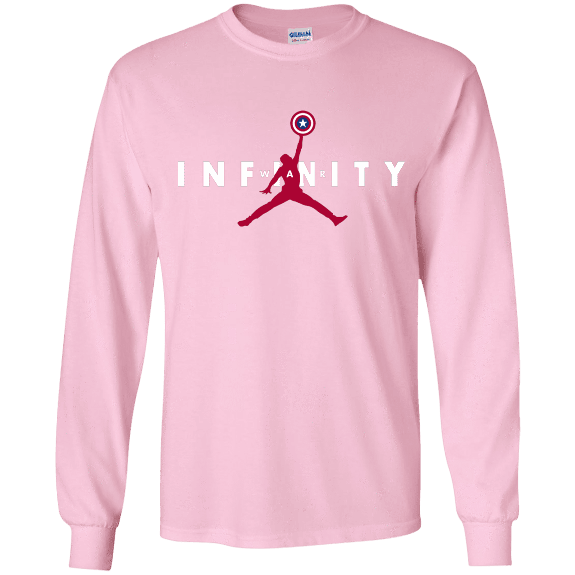 T-Shirts Light Pink / YS Infinity Air Youth Long Sleeve T-Shirt