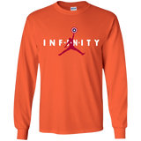 T-Shirts Orange / YS Infinity Air Youth Long Sleeve T-Shirt