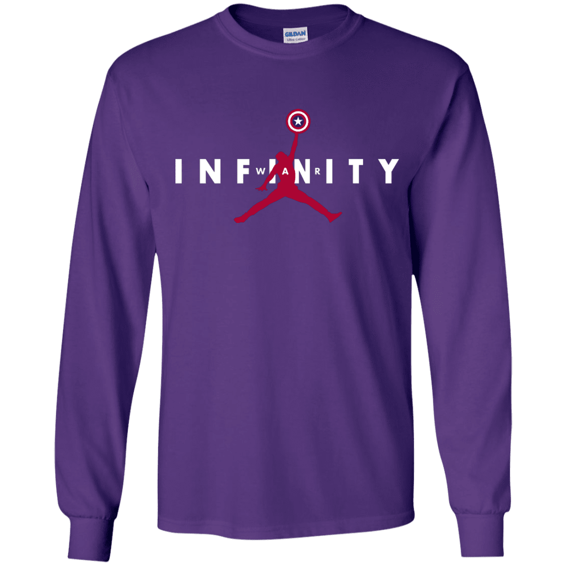 T-Shirts Purple / YS Infinity Air Youth Long Sleeve T-Shirt