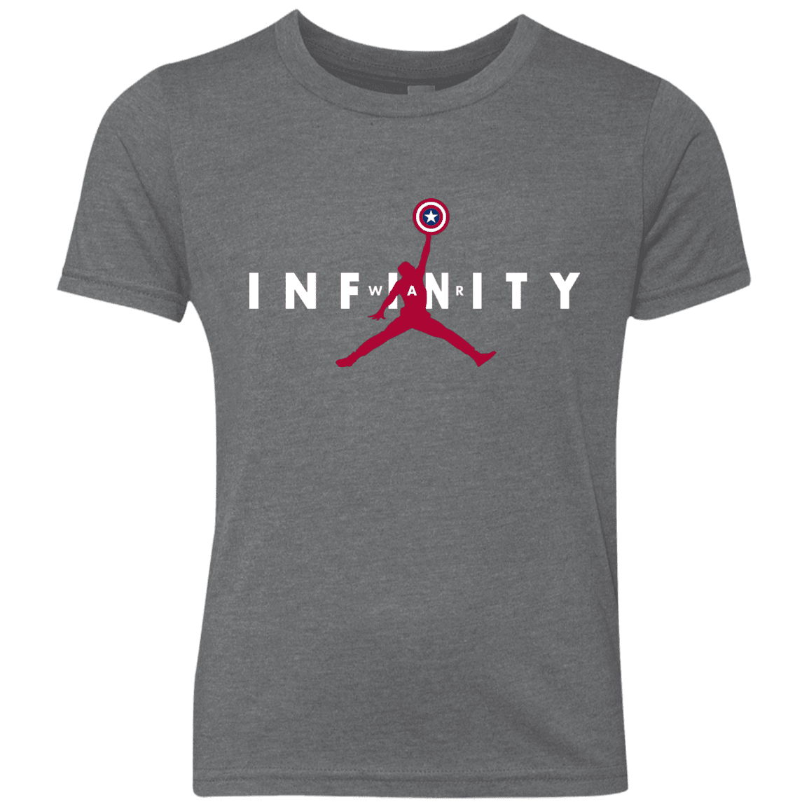 T-Shirts Premium Heather / YXS Infinity Air Youth Triblend T-Shirt