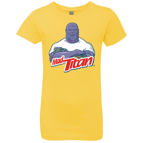 T-Shirts Vibrant Yellow / YXS INFINITY CLEANER Girls Premium T-Shirt