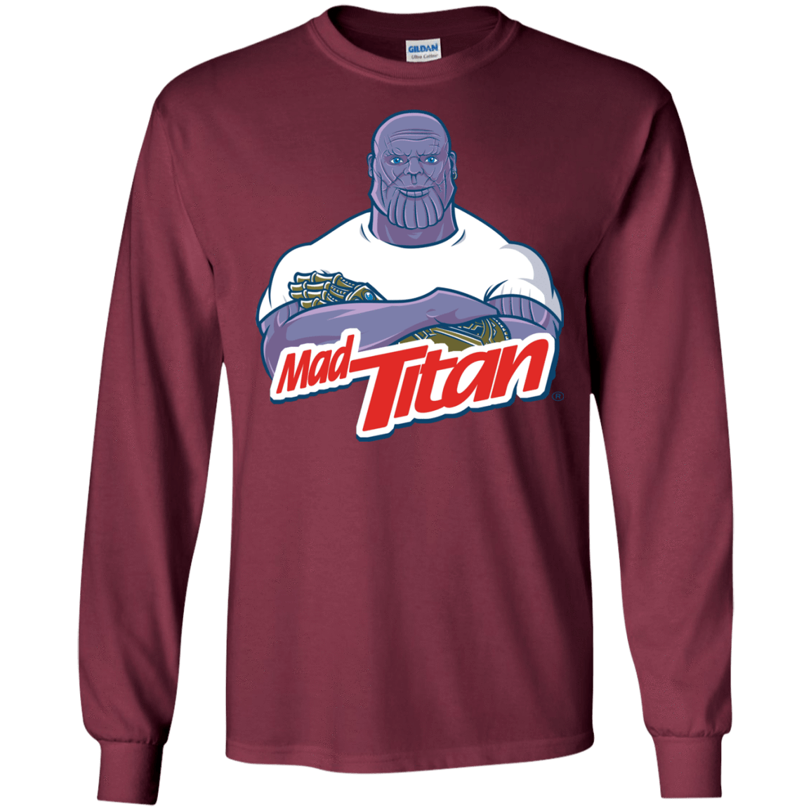 T-Shirts Maroon / S INFINITY CLEANER Men's Long Sleeve T-Shirt