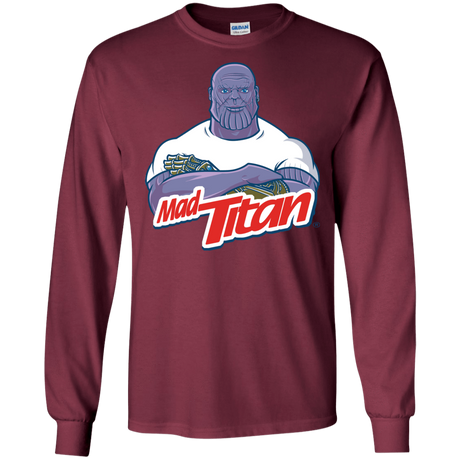 T-Shirts Maroon / S INFINITY CLEANER Men's Long Sleeve T-Shirt