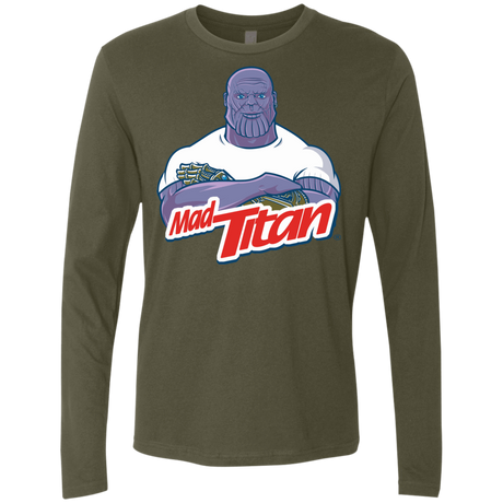 T-Shirts Military Green / S INFINITY CLEANER Men's Premium Long Sleeve