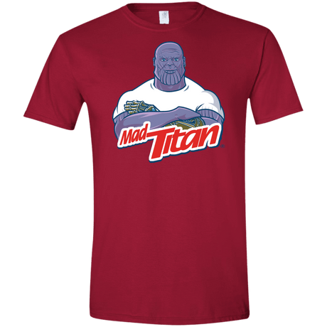 T-Shirts Cardinal Red / S INFINITY CLEANER Men's Semi-Fitted Softstyle