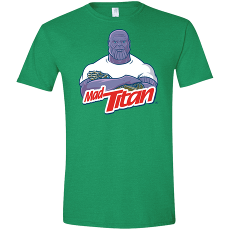 T-Shirts Heather Irish Green / S INFINITY CLEANER Men's Semi-Fitted Softstyle