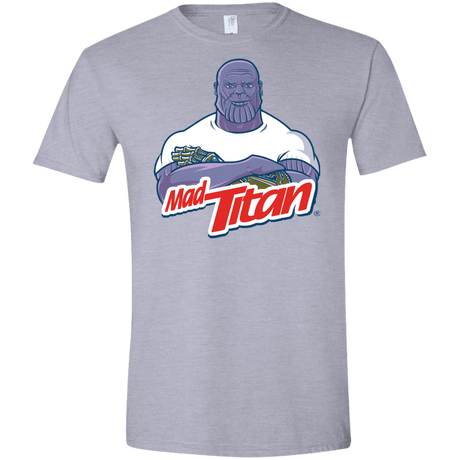 T-Shirts Sport Grey / X-Small INFINITY CLEANER Men's Semi-Fitted Softstyle