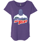 T-Shirts Purple Rush / X-Small INFINITY CLEANER Triblend Dolman Sleeve