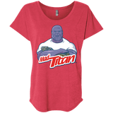 T-Shirts Vintage Red / X-Small INFINITY CLEANER Triblend Dolman Sleeve