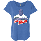 T-Shirts Vintage Royal / X-Small INFINITY CLEANER Triblend Dolman Sleeve