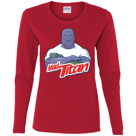 T-Shirts Red / S INFINITY CLEANER Women's Long Sleeve T-Shirt