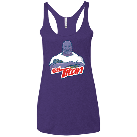 T-Shirts Purple Rush / X-Small INFINITY CLEANER Women's Triblend Racerback Tank