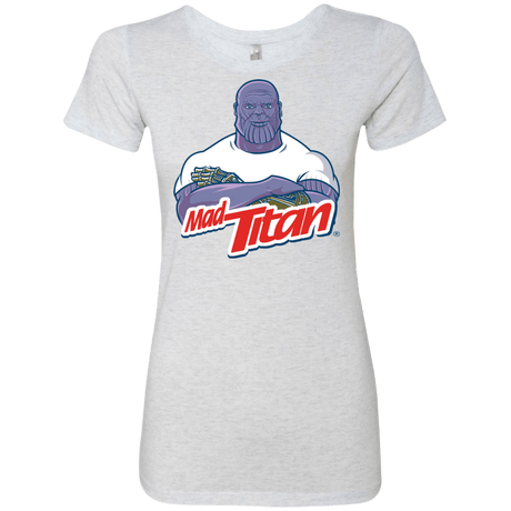 T-Shirts Heather White / S INFINITY CLEANER Women's Triblend T-Shirt