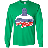 T-Shirts Irish Green / YS INFINITY CLEANER Youth Long Sleeve T-Shirt