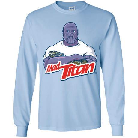 T-Shirts Light Blue / YS INFINITY CLEANER Youth Long Sleeve T-Shirt