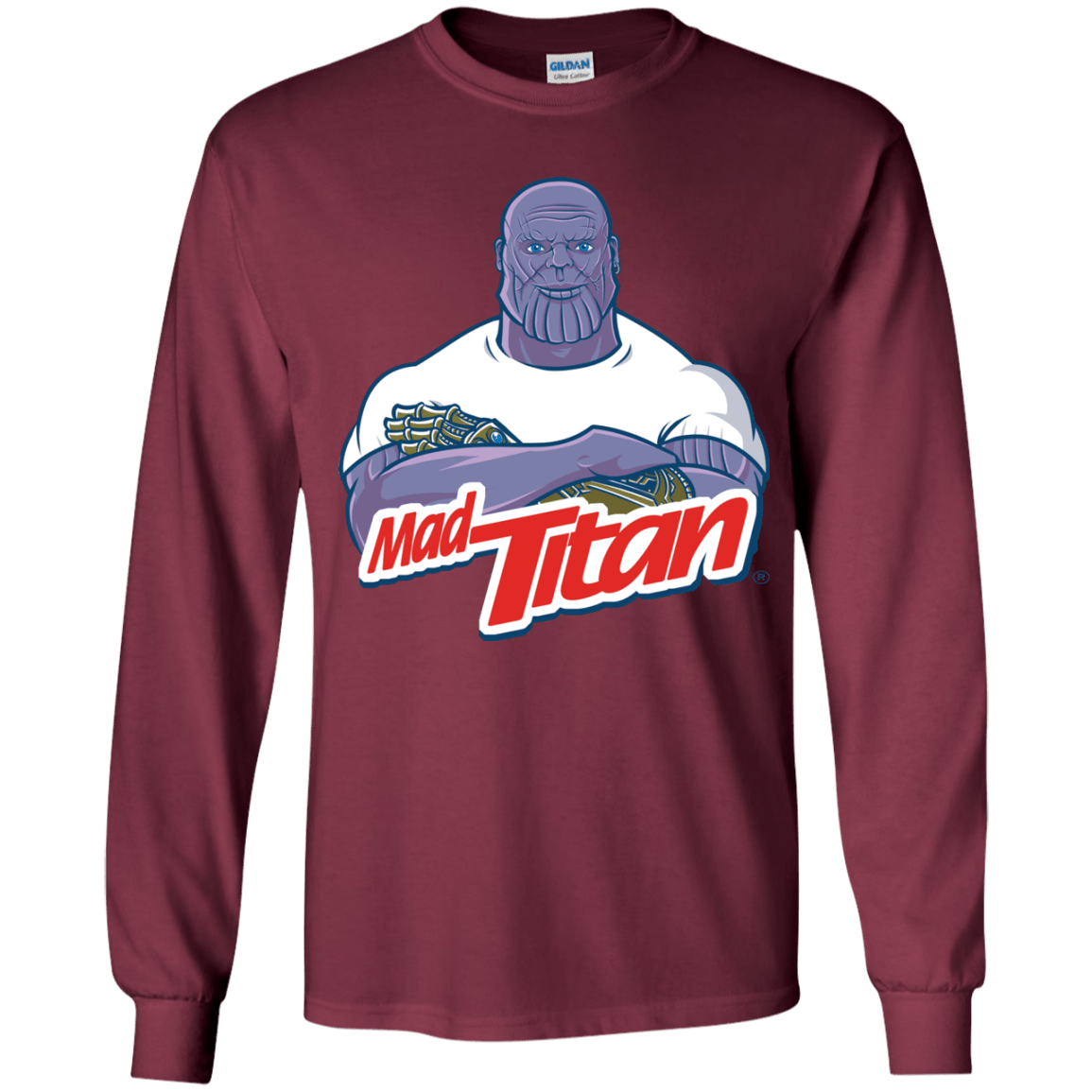 T-Shirts Maroon / YS INFINITY CLEANER Youth Long Sleeve T-Shirt