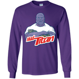 T-Shirts Purple / YS INFINITY CLEANER Youth Long Sleeve T-Shirt