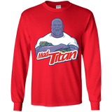 T-Shirts Red / YS INFINITY CLEANER Youth Long Sleeve T-Shirt